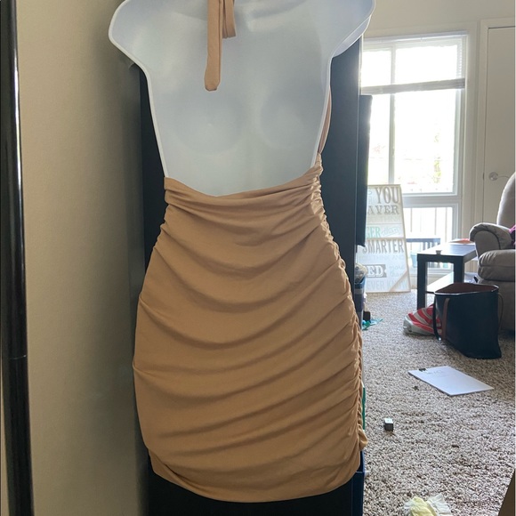 Shein Tan halter dress. - Picture 6 of 6